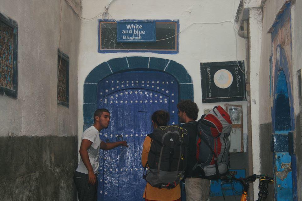 White And Blue Hostel Essaouira Exterior foto